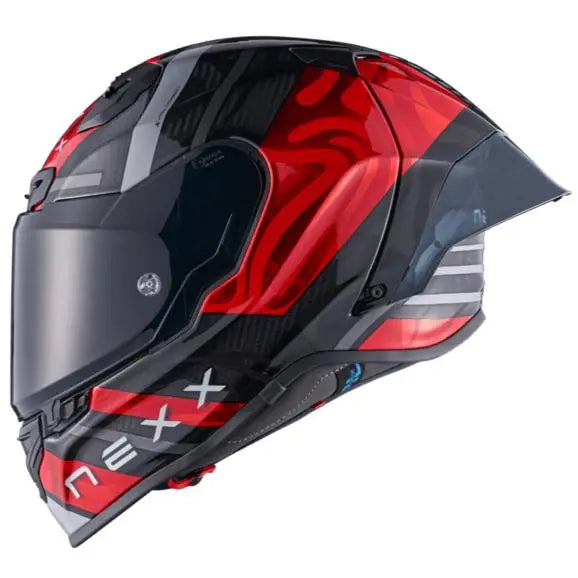 Nexx X.R3R Swirl Full Face Helmet Red - FREE UK Shipping, FREE 365 Day Returns | Moto Central