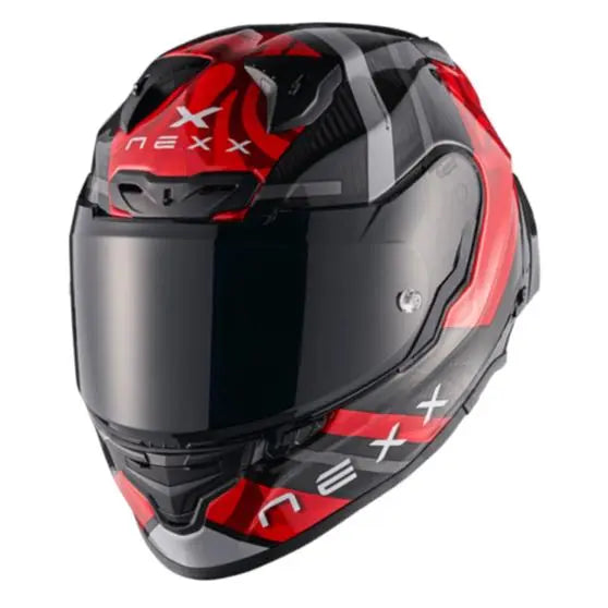 Nexx X.R3R Swirl Full Face Helmet Red - FREE UK Shipping, FREE 365 Day Returns | Moto Central