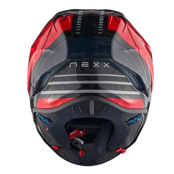 Nexx X.R3R Swirl Full Face Helmet Red - FREE UK Shipping, FREE 365 Day Returns | Moto Central