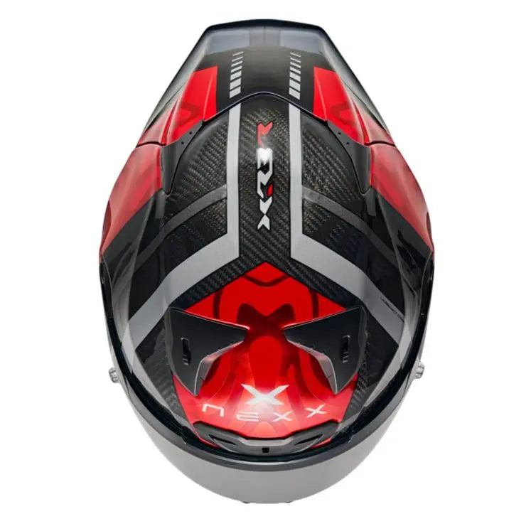 Nexx X.R3R Swirl Full Face Helmet Red - FREE UK Shipping, FREE 365 Day Returns | Moto Central