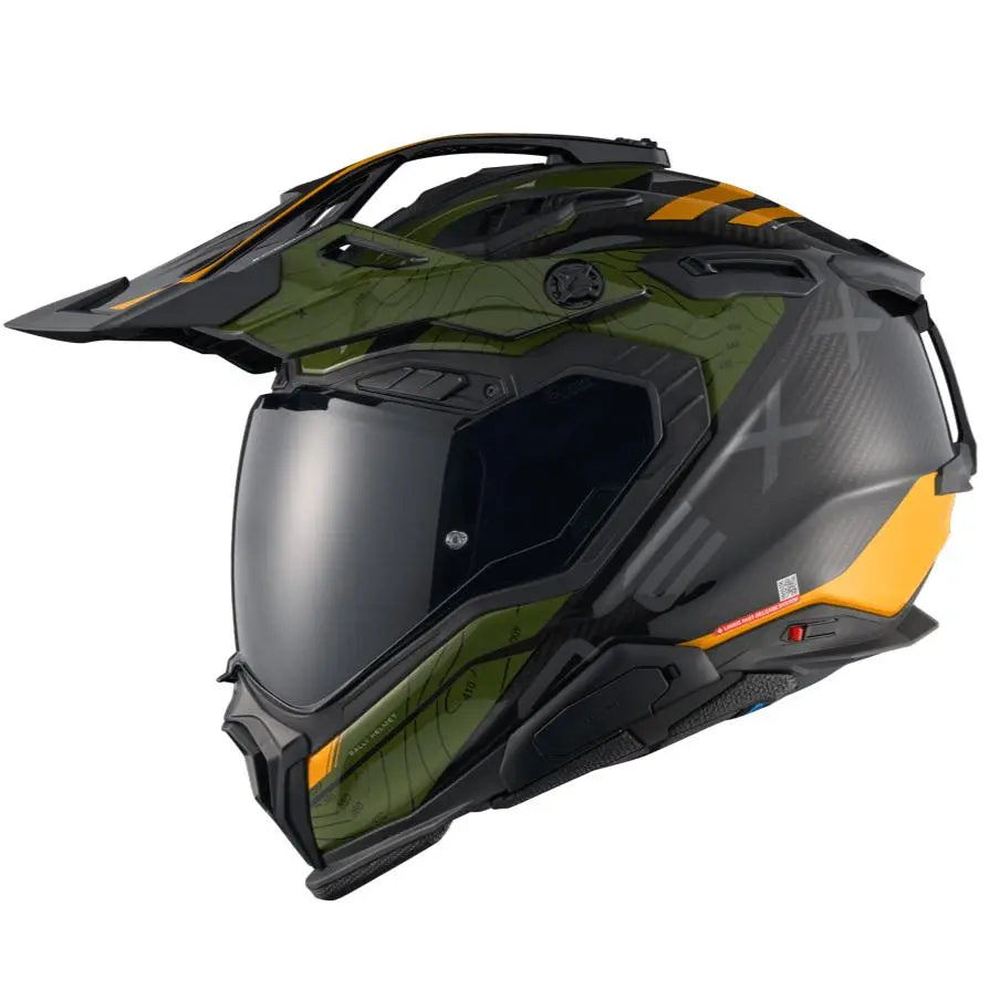 Nexx X.WED3 Furka Adventure Helmet Green / Yellow - FREE UK Shipping, FREE 365 Day Returns | Moto Central