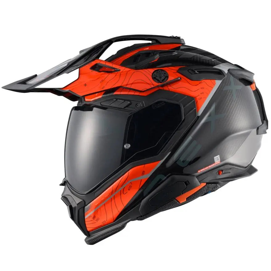 Nexx X.WED3 Furka Adventure Helmet Orange / Grey - FREE UK Shipping, FREE 365 Day Returns | Moto Central