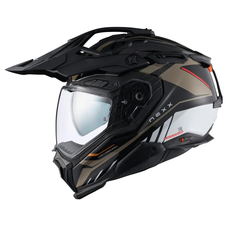 Nexx X.WED3 Gobi Adventure Helmet Sand / White - FREE UK Shipping, FREE 365 Day Returns | Moto Central