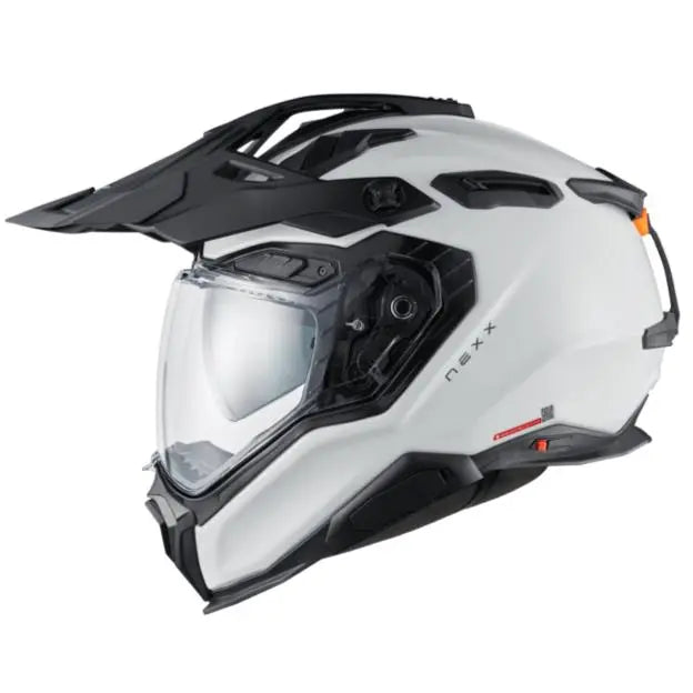 Nexx X.WED3 Plain Adventure Helmet White - FREE UK Shipping, FREE 365 Day Returns | Moto Central