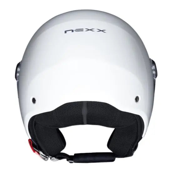 Nexx Y.10 Plain Open Face Helmet White - FREE UK Shipping, FREE 365 Day Returns | Moto Central