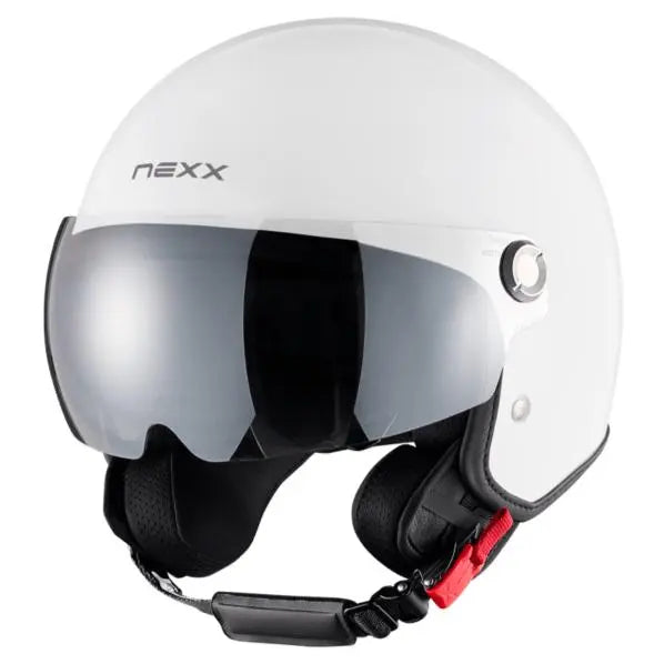 Nexx Y.10 Stiletto Open Face Helmet White - FREE UK Shipping, FREE 365 Day Returns | Moto Central