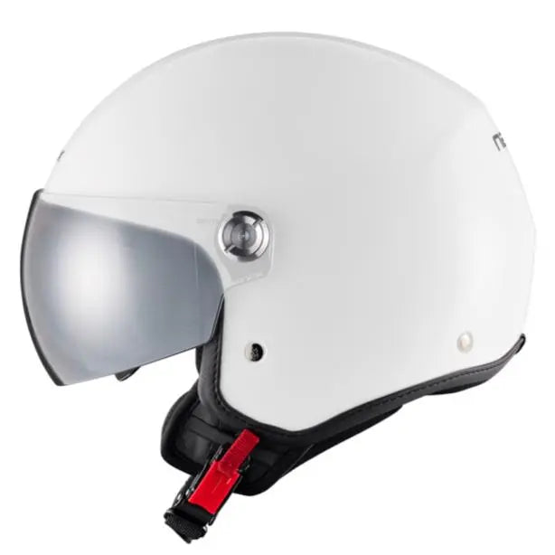 Nexx Y.10 Stiletto Open Face Helmet White - FREE UK Shipping, FREE 365 Day Returns | Moto Central