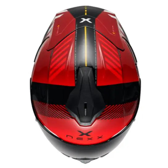 Nexx Y.100R Fade Full Face Helmet Red / Black - FREE UK Shipping, FREE 365 Day Returns | Moto Central