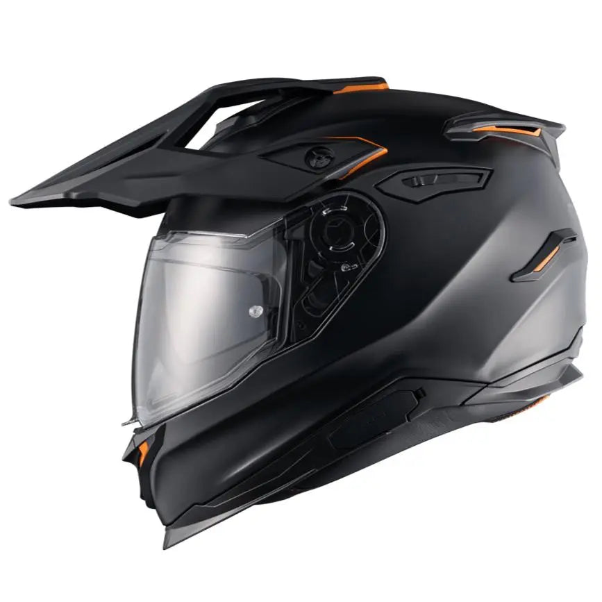 Nexx Y.TRAVL Plain Adventure Helmet Matt Black - FREE UK Shipping, FREE 365 Day Returns | Moto Central