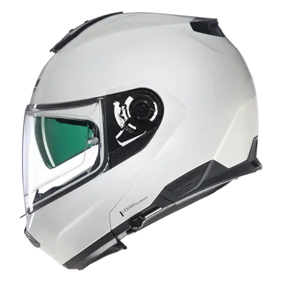 Nolan N100-6 Classico Nobile Modular White  - FREE UK Shipping, FREE 365 Day Returns | Moto Central