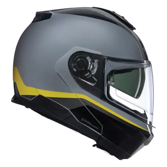 Nolan N100-6 Incognito Modular Grey / Yellow / Black  - FREE UK Shipping, FREE 365 Day Returns | Moto Central