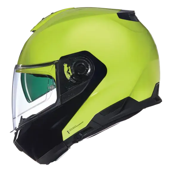 Nolan N100-6 Mivedi Modular Fluo Yellow  - FREE UK Shipping, FREE 365 Day Returns | Moto Central