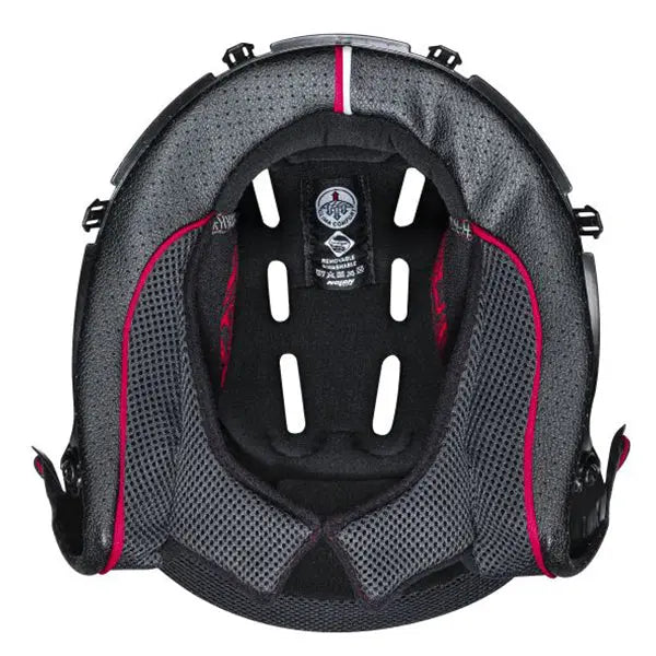 Nolan N40-5 Helmet Interior Black / Red FREE UK Delivery, FREE 365 Day Returns | Moto Central