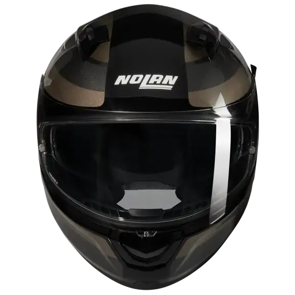 Nolan N60-6 Ermetico Black / Gold  - FREE UK Shipping, FREE 365 Day Returns | Moto Central