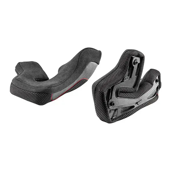 Nolan N60-6 Helmet Cheek Pads Black / Red FREE UK Delivery, FREE 365 Day Returns | Moto Central