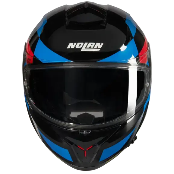 Nolan N80-8 Alfiere Black / Blue / Red  - FREE UK Shipping, FREE 365 Day Returns | Moto Central