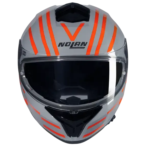 Nolan N80-8 Veloce Grey / Red  - FREE UK Shipping, FREE 365 Day Returns | Moto Central