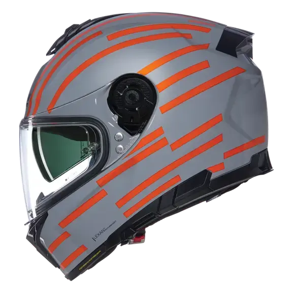 Nolan N80-8 Veloce Grey / Red  - FREE UK Shipping, FREE 365 Day Returns | Moto Central