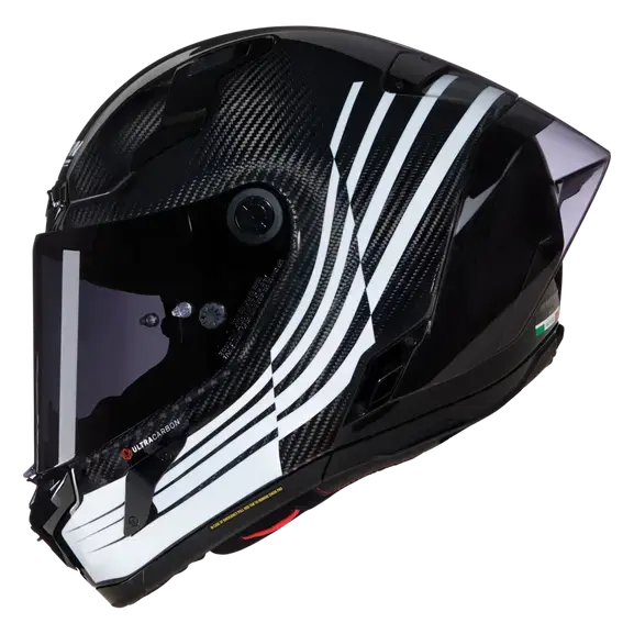 Nolan X-804 RS ALA Black / White  - FREE UK Shipping, FREE 365 Day Returns | Moto Central