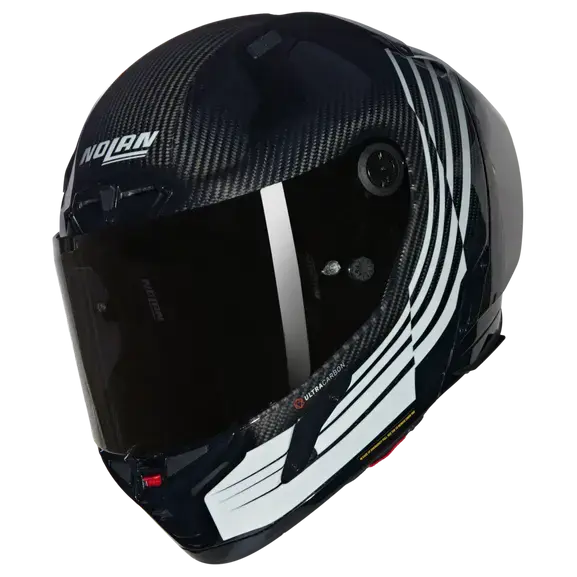 Nolan X-804 RS ALA Black / White  - FREE UK Shipping, FREE 365 Day Returns | Moto Central