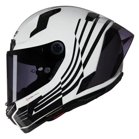 Nolan X-804 RS ALA White / Black  - FREE UK Shipping, FREE 365 Day Returns | Moto Central