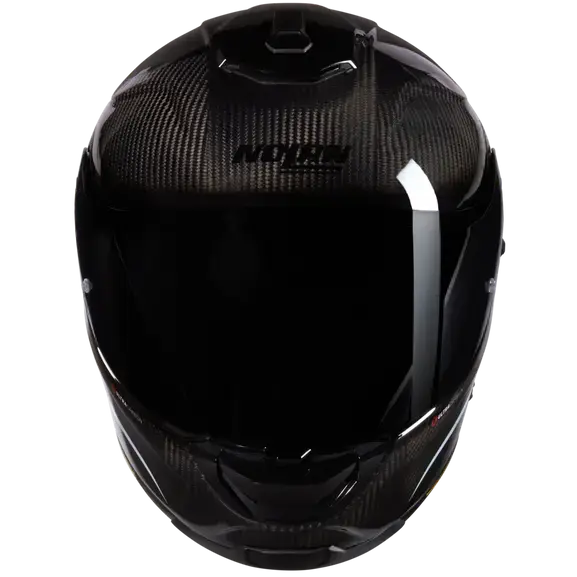 Nolan X-903 Ultra Carbon Intrigo Carbon / Black / White  - FREE UK Shipping, FREE 365 Day Returns | Moto Central