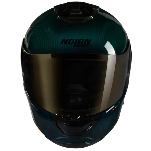 Nolan X-903 Ultra Carbon Liquido Liquid Green Carbon  - FREE UK Shipping, FREE 365 Day Returns | Moto Central