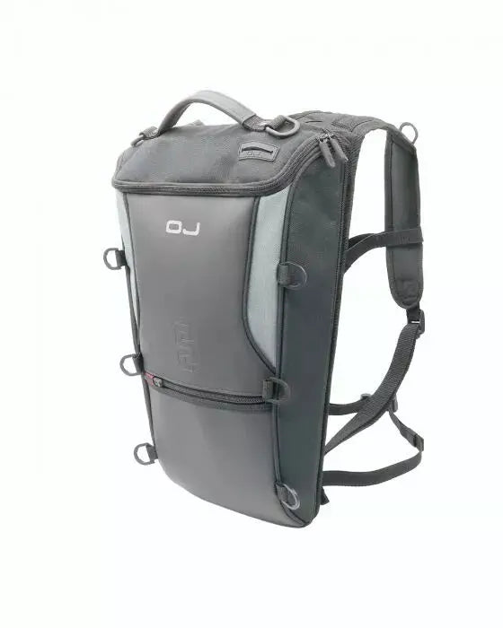 OJ Atmosfere Metropolitane Kyte Backpack Black / Grey - FREE UK Shipping, FREE 365 Day Returns | Moto Central