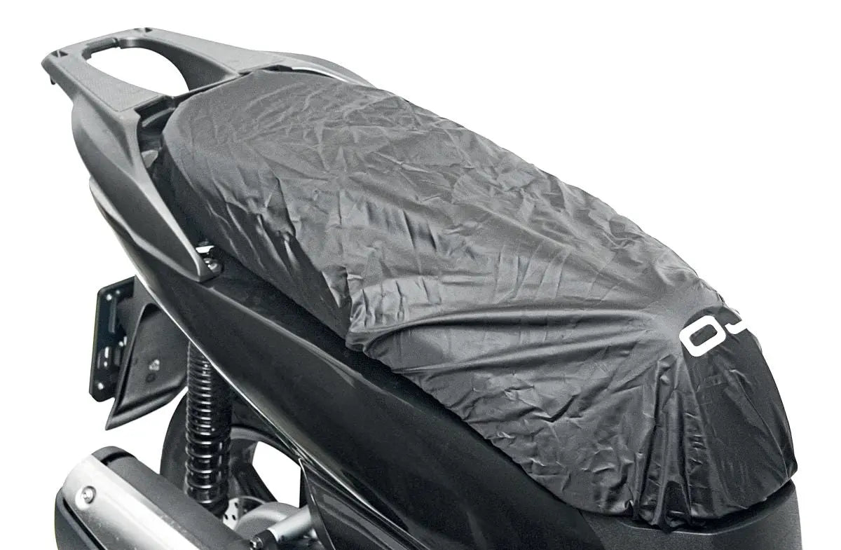 OJ Atmosfere Metropolitane Saddle Rain Cover Black - FREE UK Shipping, FREE 365 Day Returns | Moto Central