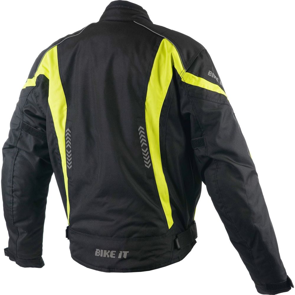 Bike It Ortac Sports Motorcycle Jacket Black  - FREE UK Delivery - Moto Central