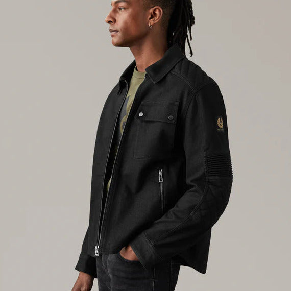 Belstaff Outrider Textile Jacket Black