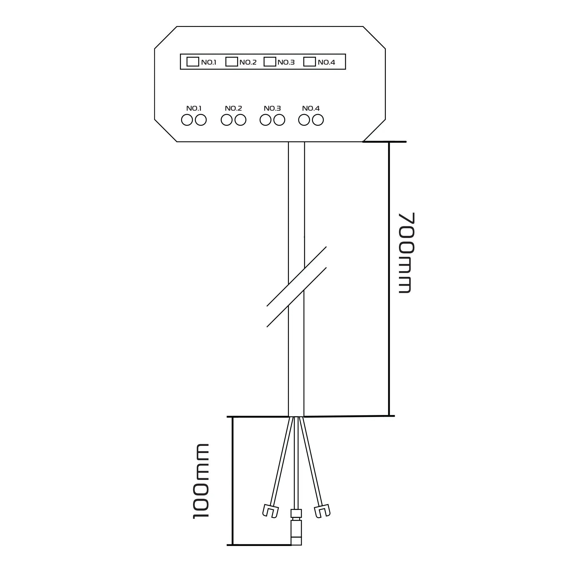 Oxford Junction Box -12V With Fused Power Outlets  - FREE UK Shipping, FREE 365 Day Returns | Moto Central