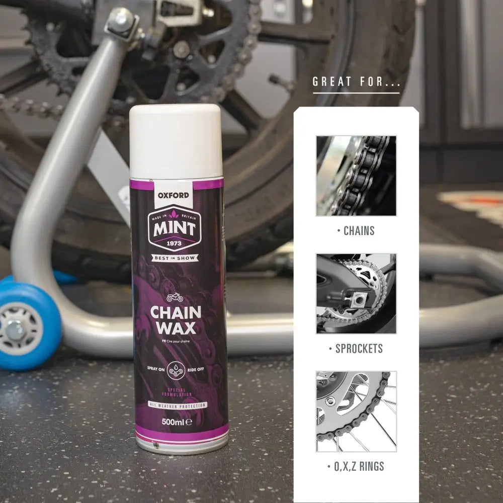 Oxford Mint Chain Wax  - FREE UK Shipping, FREE 365 Day Returns | Moto Central