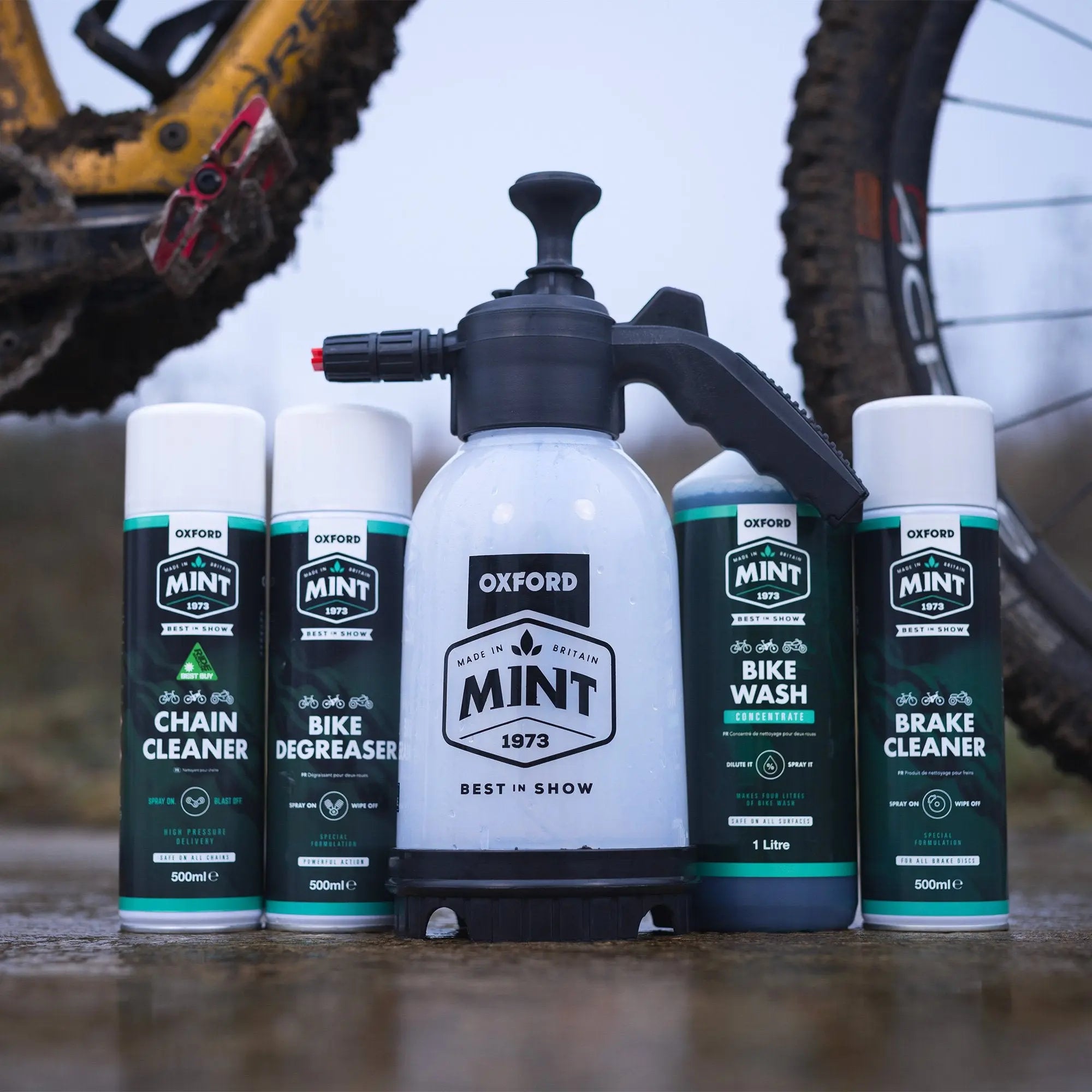 Oxford Mint Snow Foam Bottle FREE UK Delivery, FREE 365 Day Returns | Moto Central