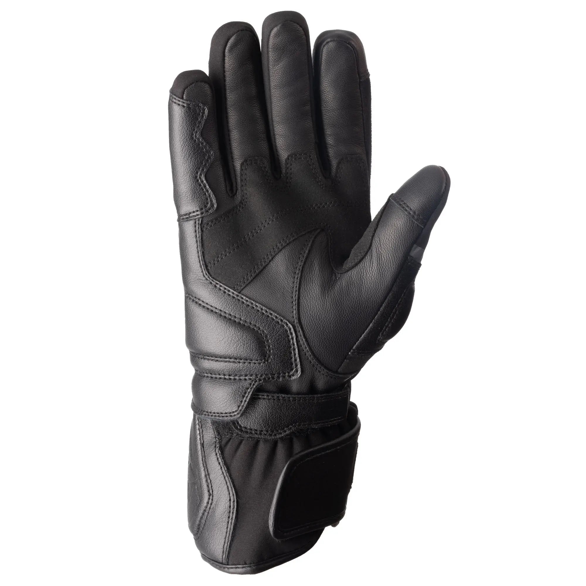 Oxford Omega 1.0 Dry2Dry Ladies Leather Gloves Black  - FREE UK Shipping, FREE 365 Day Returns | Moto Central