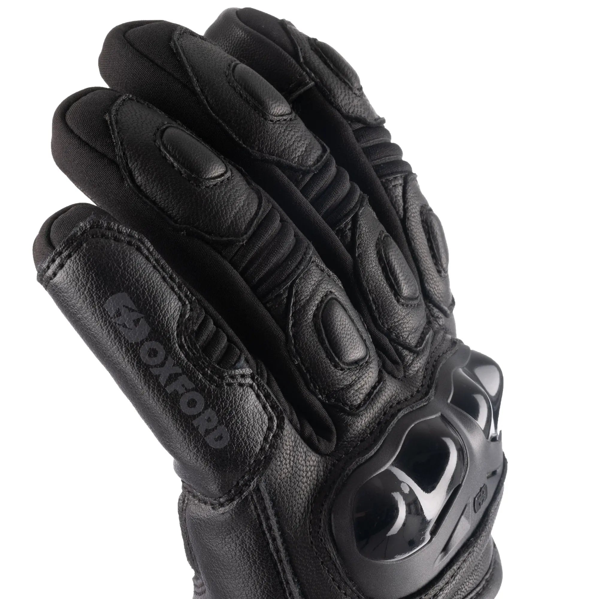 Oxford Omega 1.0 Dry2Dry Ladies Leather Gloves Black  - FREE UK Shipping, FREE 365 Day Returns | Moto Central