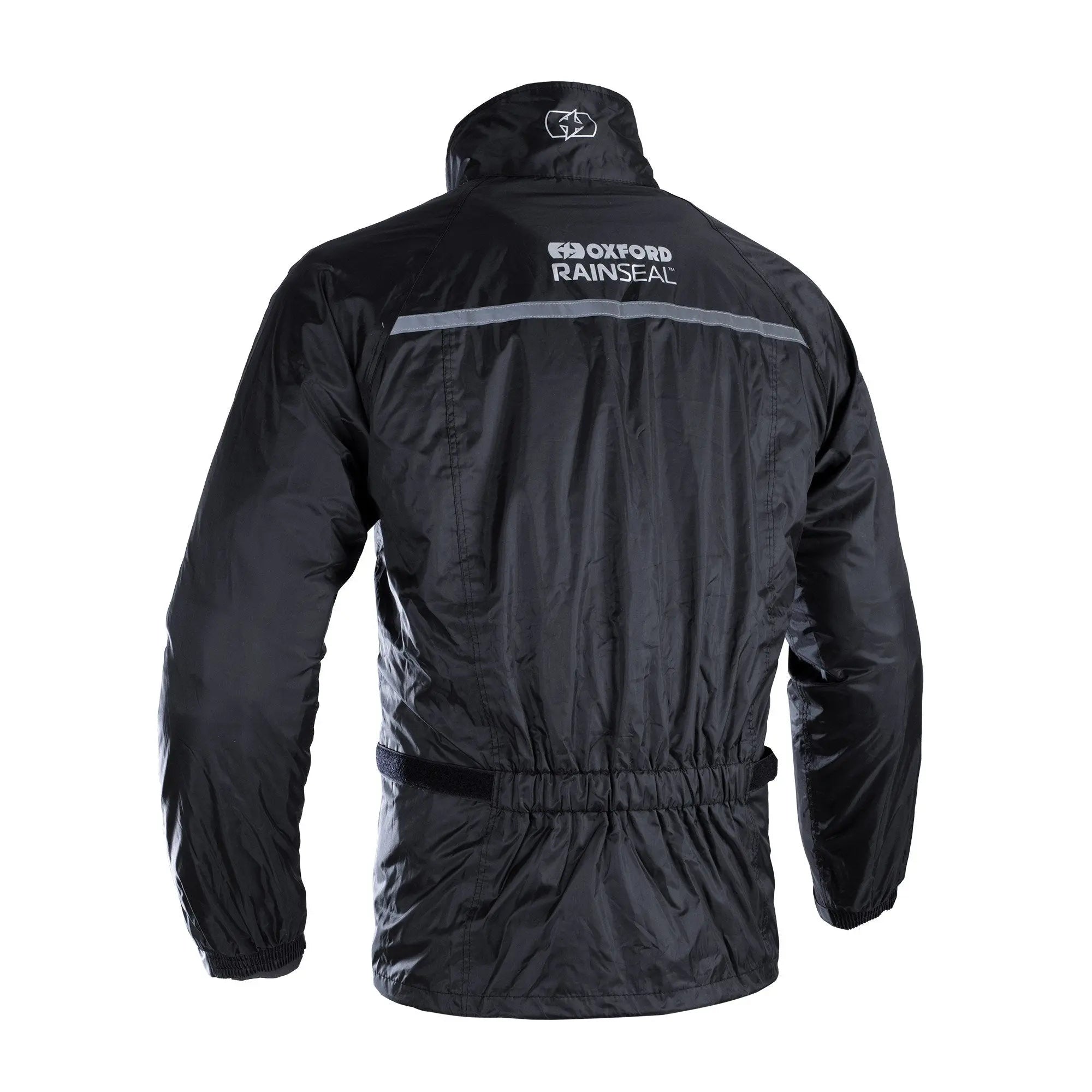 Oxford Rainseal Thermal Over Jacket Black  - FREE UK Shipping, FREE 365 Day Returns | Moto Central