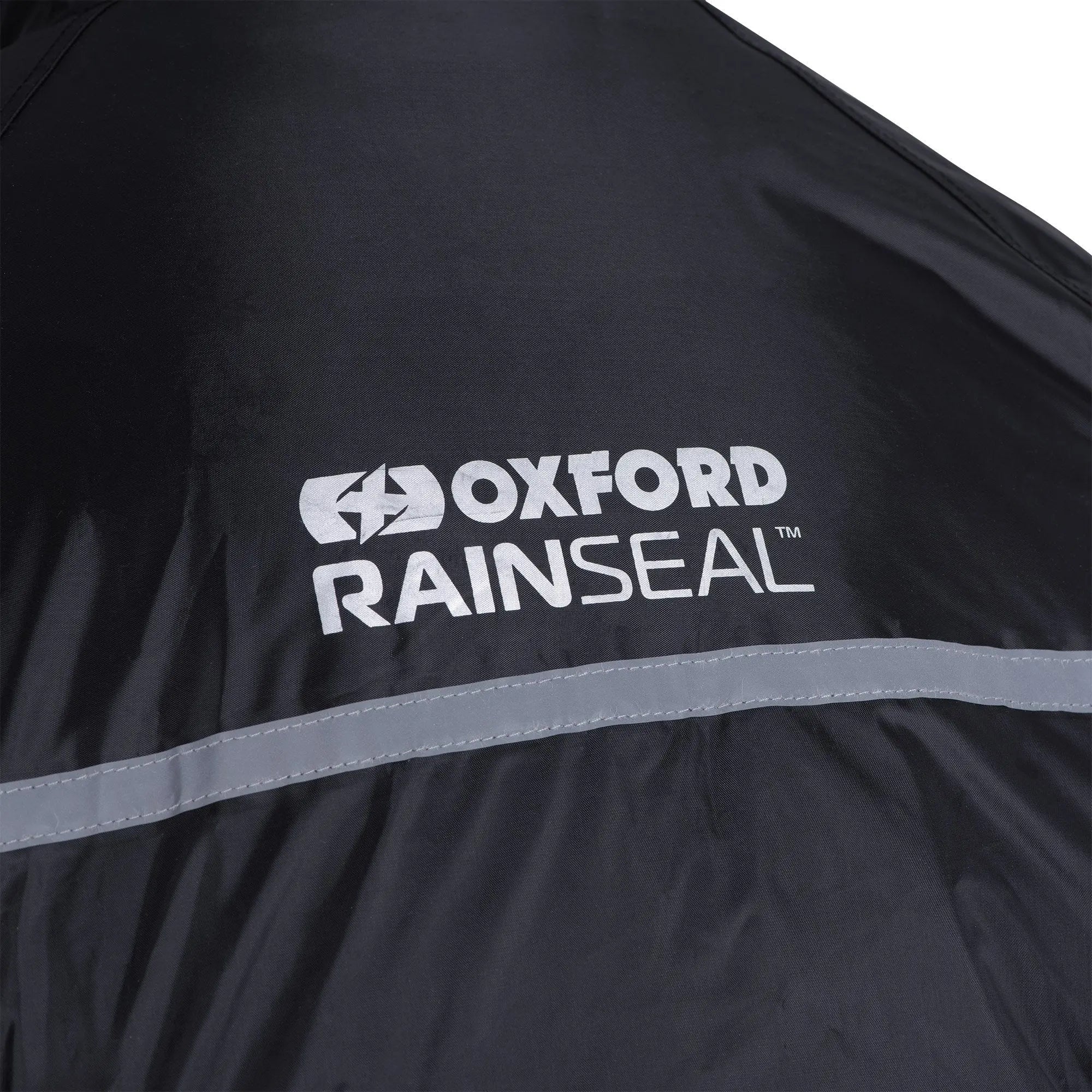 Oxford Rainseal Thermal Over Jacket Black  - FREE UK Shipping, FREE 365 Day Returns | Moto Central