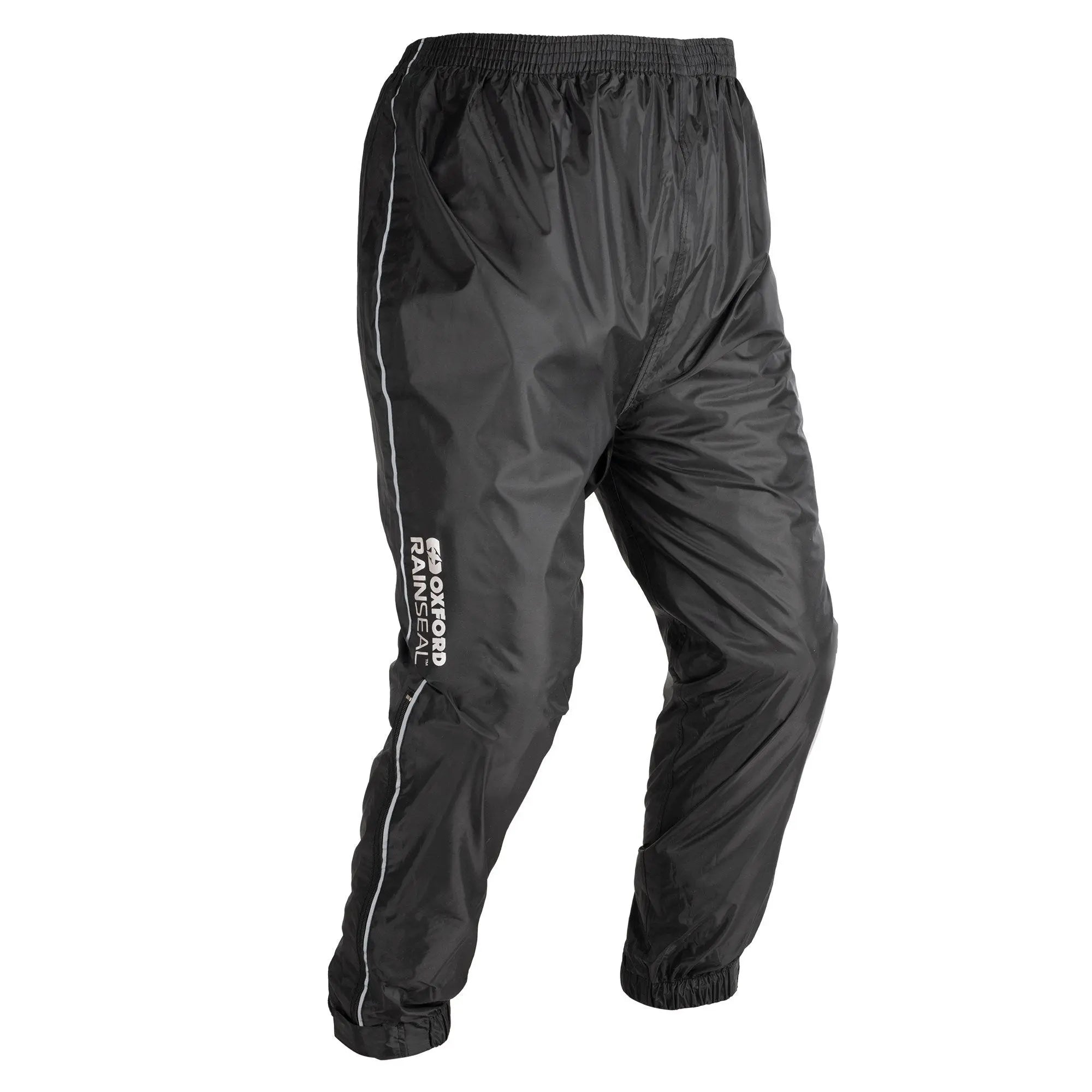 Oxford Rainseal Thermal Over Trouser Black  - FREE UK Shipping, FREE 365 Day Returns | Moto Central