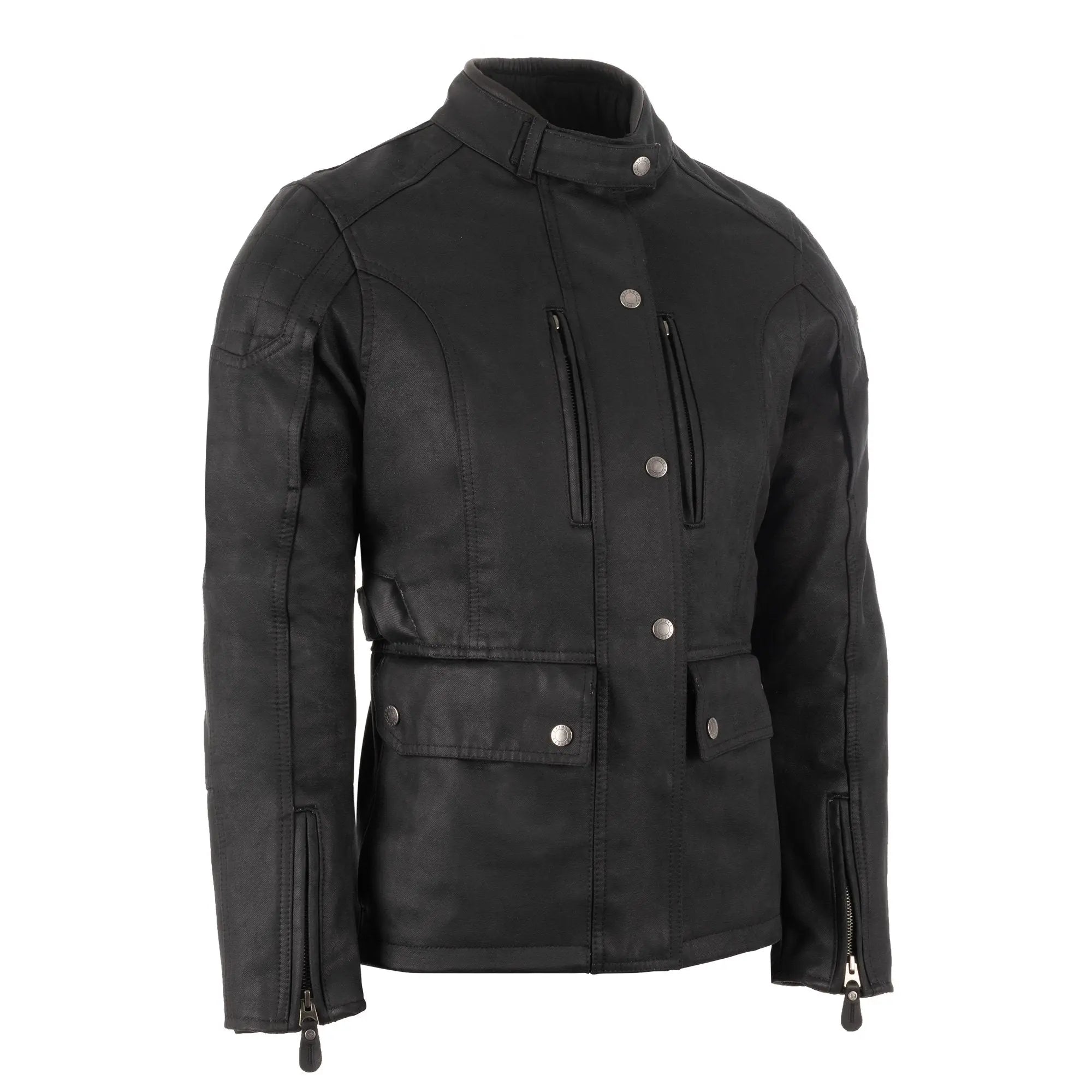 Oxford Sterling D2D Ladies Textile Jacket Black  - FREE UK Shipping, FREE 365 Day Returns | Moto Central