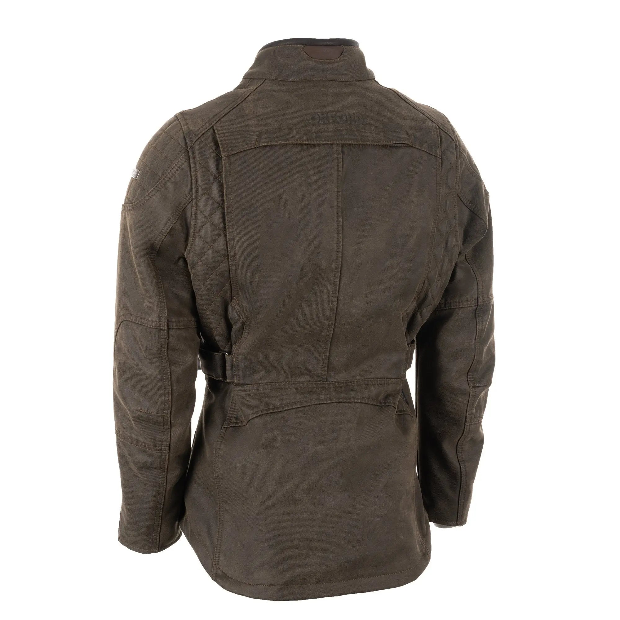 Oxford Sterling D2D Ladies Textile Jacket Khaki  - FREE UK Shipping, FREE 365 Day Returns | Moto Central