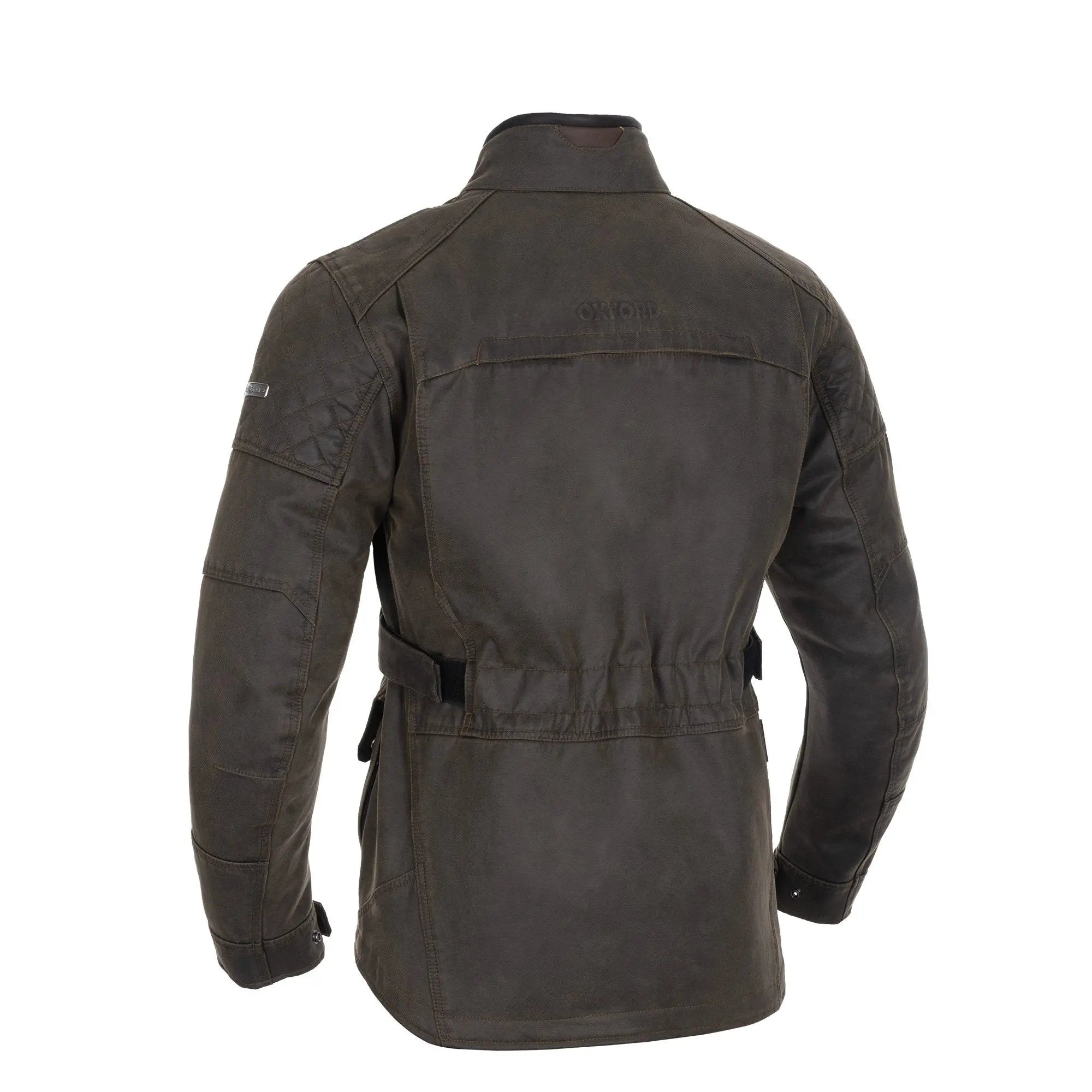 Oxford Sterling D2D Textile Jacket Khaki  - FREE UK Shipping, FREE 365 Day Returns | Moto Central