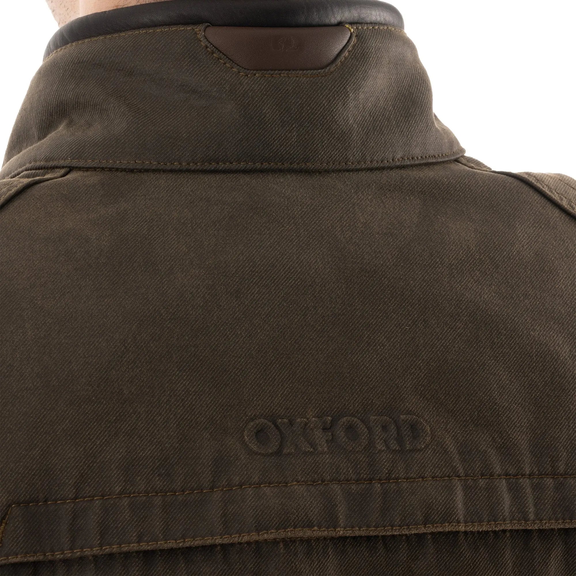 Oxford Sterling D2D Textile Jacket Khaki  - FREE UK Shipping, FREE 365 Day Returns | Moto Central