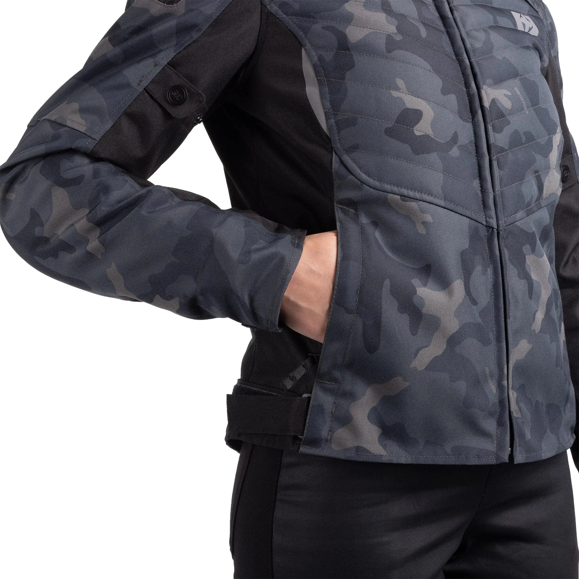 Oxford Valencia D2D 3.0 Ladies Textile Jacket Black Camo FREE UK Delivery, FREE 365 Day Returns | Moto Central