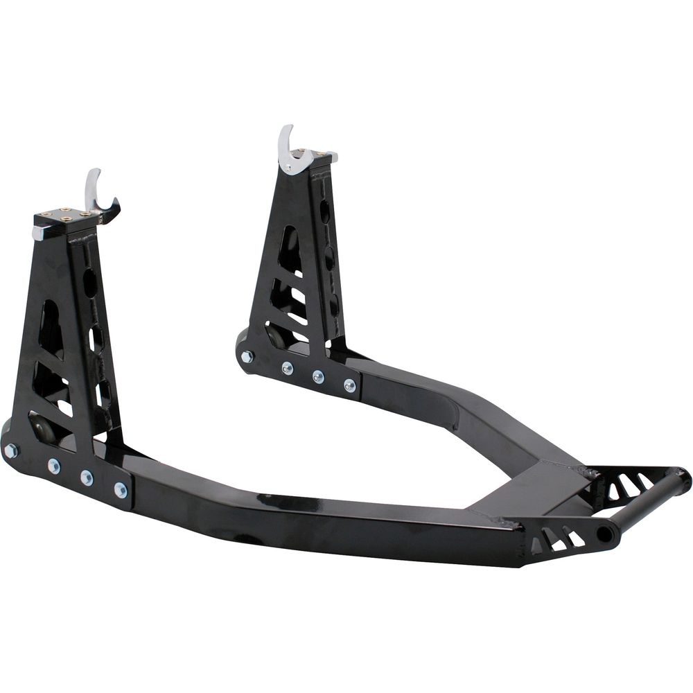 BikeTek Aluminium Box Section Rear Paddock Stand Black