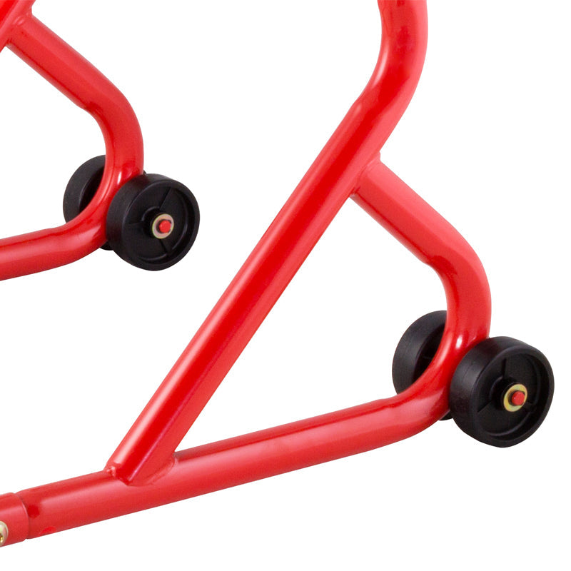 BikeTek Series 3 Rear Track Paddock Stand Red