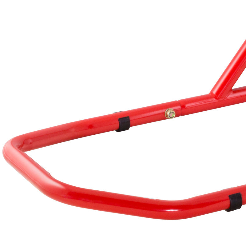 BikeTek Series 3 Rear Track Paddock Stand Red