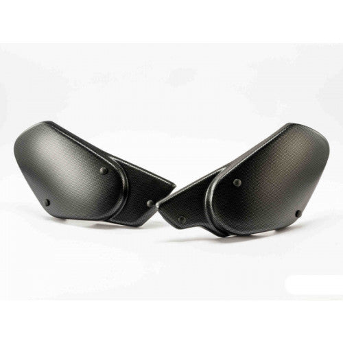 Puig Retro Side Panels With Sticker Set Carbon Look For Yamaha XSR 700 (16-23)