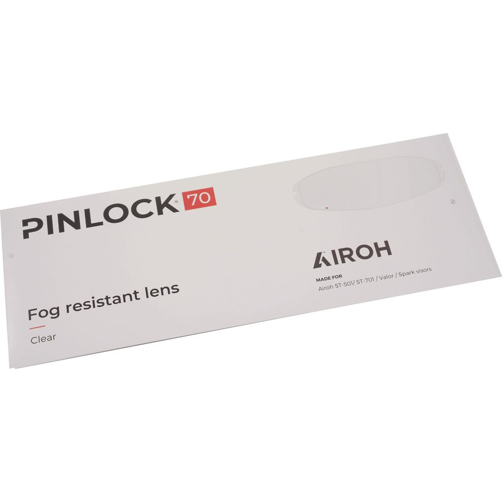 Airoh Pinlock Original 70 Fog Resistant Lens For Airoh Valor / ST701