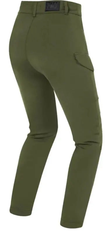 PMJ Sidney Ladies Jeans Army Green  - FREE UK Shipping, FREE 365 Day Returns | Moto Central